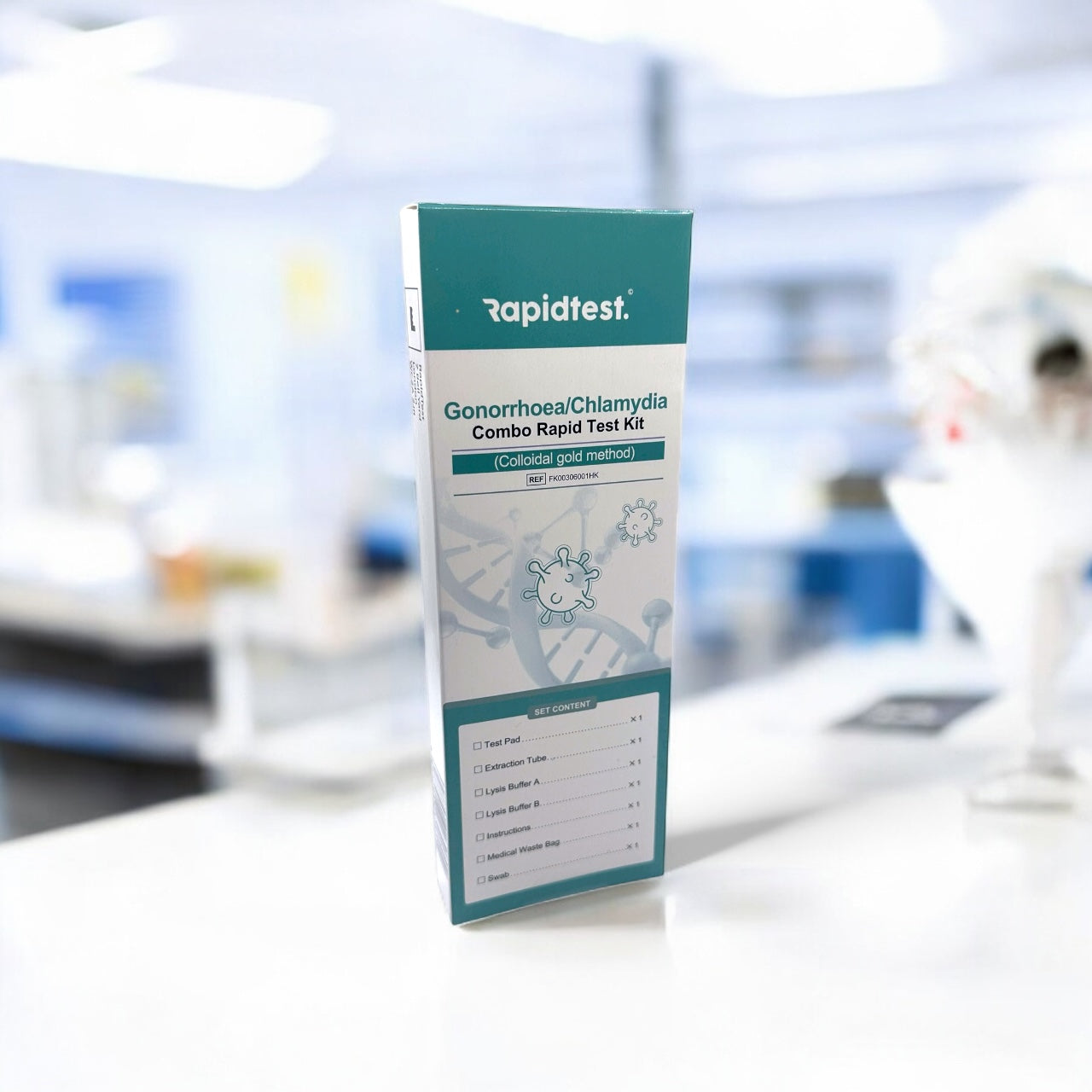 Full At-Home 4-in-1 STI Test Bundle – Chlamydia, Gonorrhoea, Syphilis & HIV