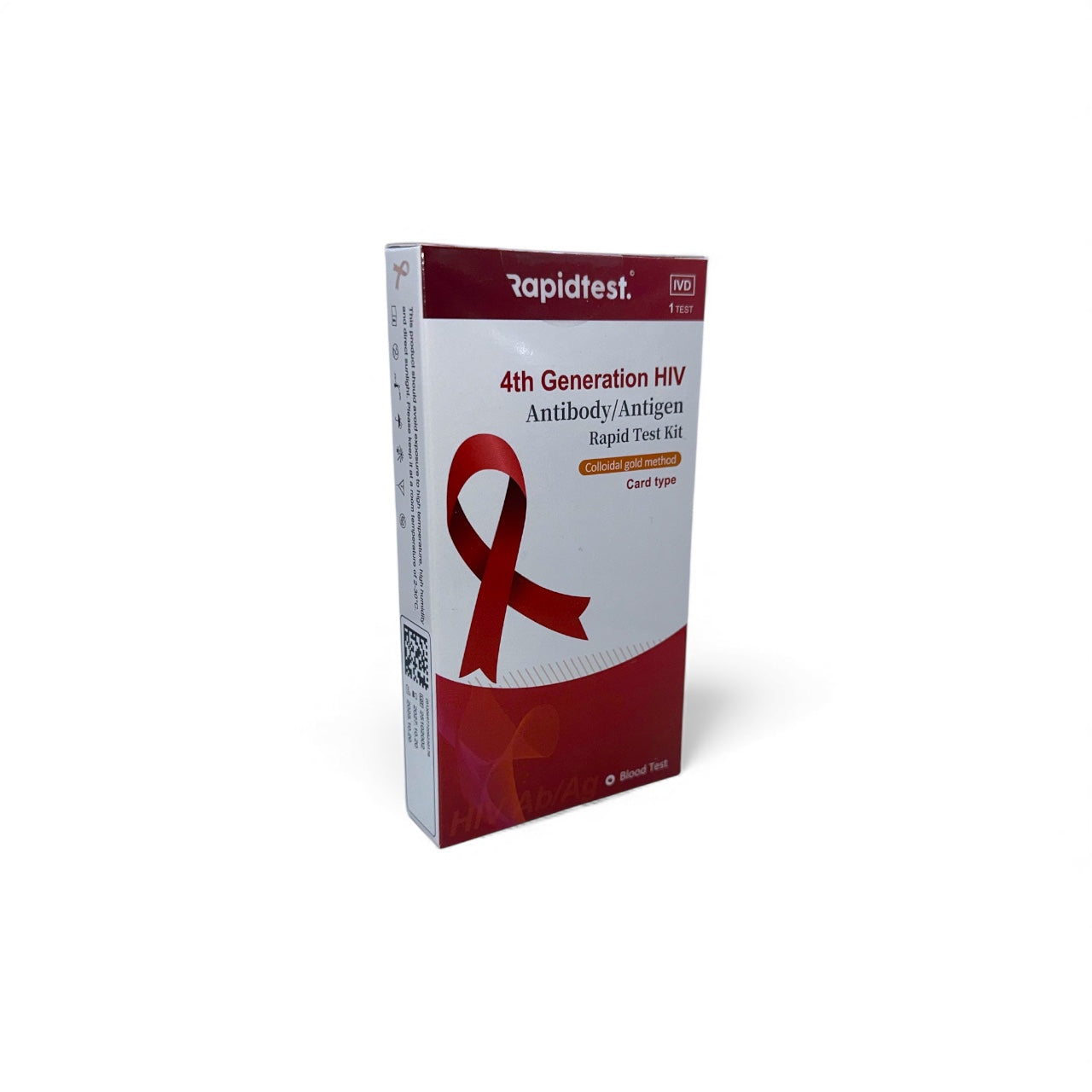 RapidTest - HIV 4th Gen at Home Testing Kit - Results in 15 mins - 99.8% Accurate