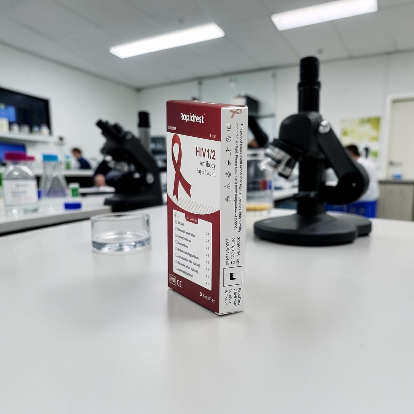 HIV At-home Self Test at Lab - rapidtest.co