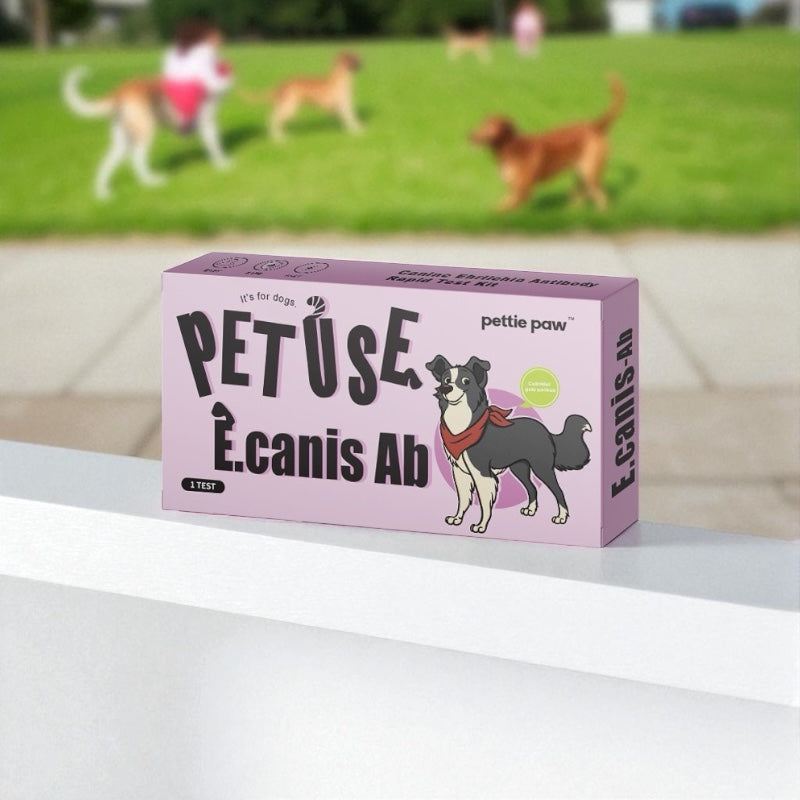 Dog Ehrlichia (Tick-Bourne Disease) Antibody RapidTest - Blood Test - Results at Home without Vets