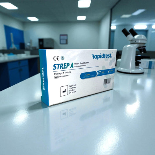 At-Home STREP A Antigen Test Kit – Fast, Accurate Results for Children in 15 Minutes
