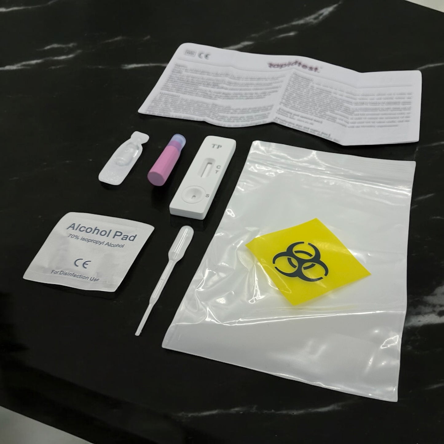 Full At-Home 4-in-1 STI Test Bundle – Chlamydia, Gonorrhoea, Syphilis & HIV