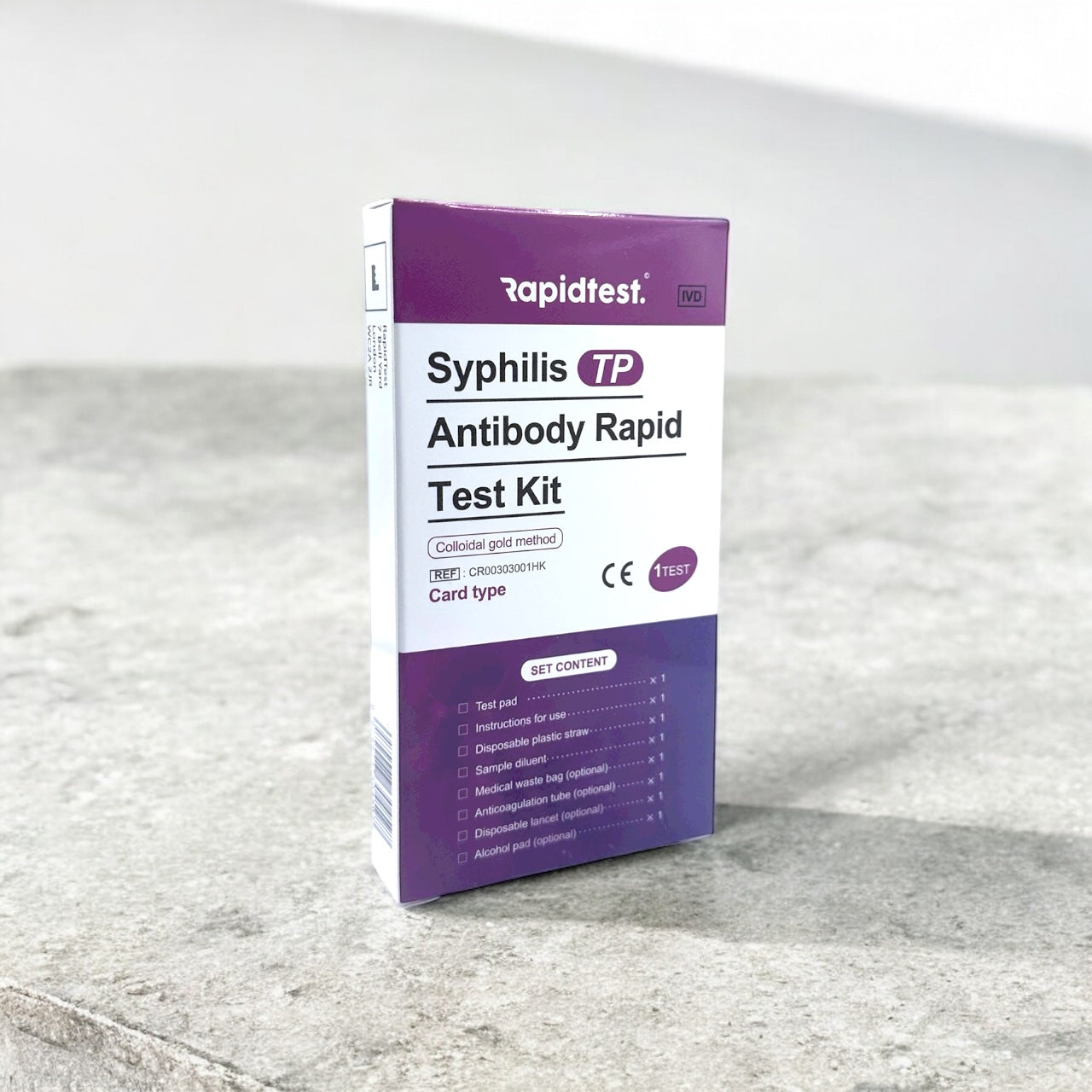 Full At-Home 4-in-1 STI Test Bundle – Chlamydia, Gonorrhoea, Syphilis & HIV