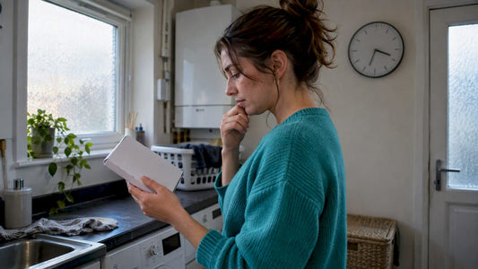 Person considering when to use home STI test