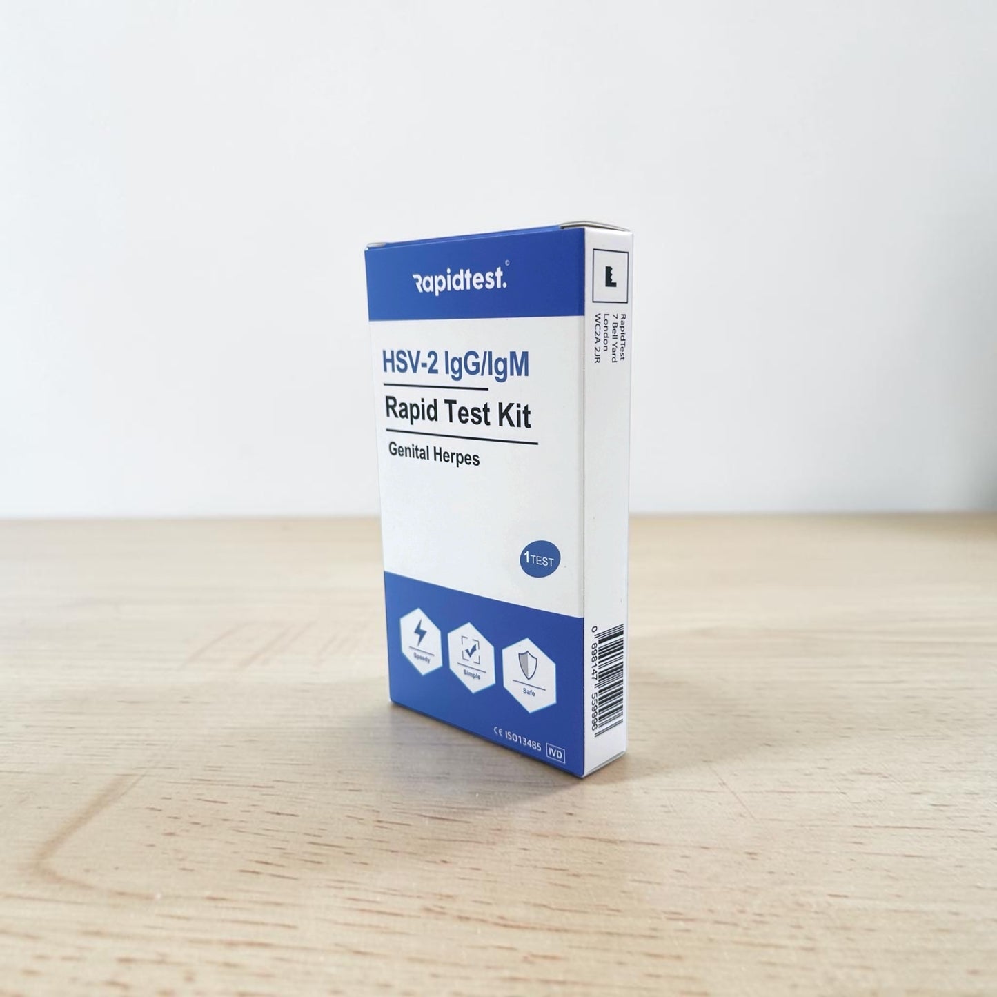 Full At-Home STI Test Bundle – Chlamydia, Gonorrhoea, Syphilis, HIV, HepB, HepC and Genital Herpes