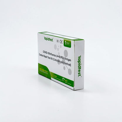 Covid-19 / Flu (A+B) at home rapid self test. Get tested at home with your results in 15 minutes - rapidtest.co