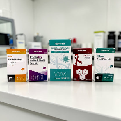 At-Home STI/STD Rapid Test Kits - Results in 15 mins