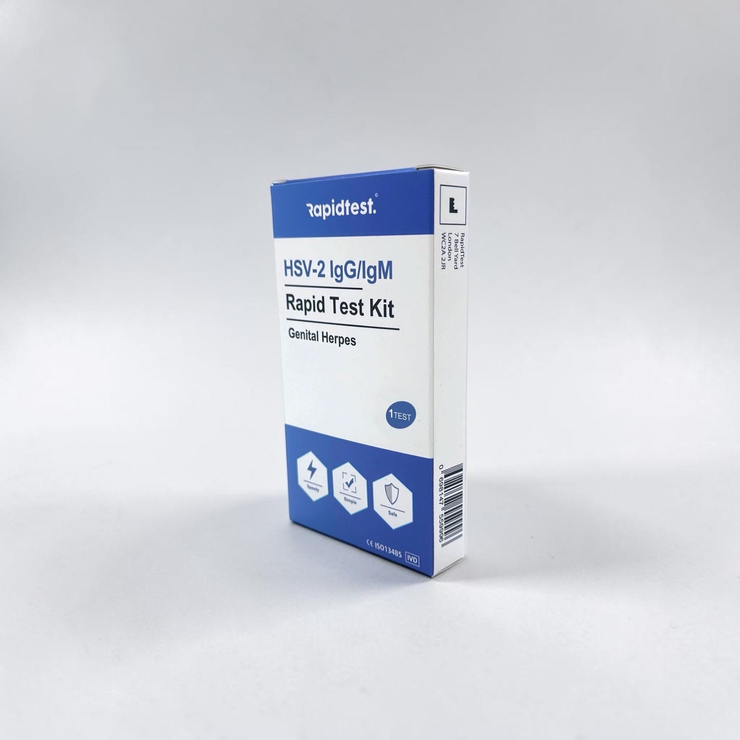 Full At-Home STI Test Bundle – Chlamydia, Gonorrhoea, Syphilis, HIV, HepB, HepC and Genital Herpes