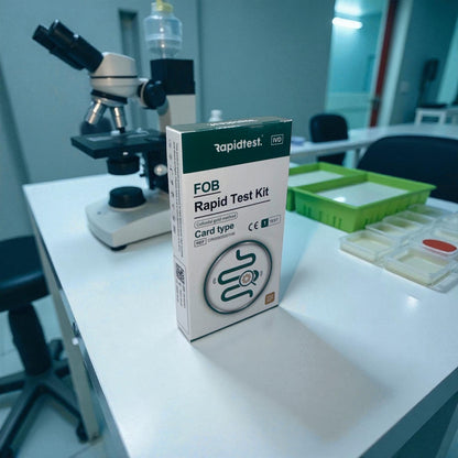 RapidTest - At Home Fecal Occult Blood Testing Kit (FOB) - Results in 5-10 mins - Over 99% Accurate