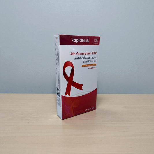 RapidTest - HIV 4th Gen at Home Testing Kit - Results in 15 mins - 99.8% Accurate
