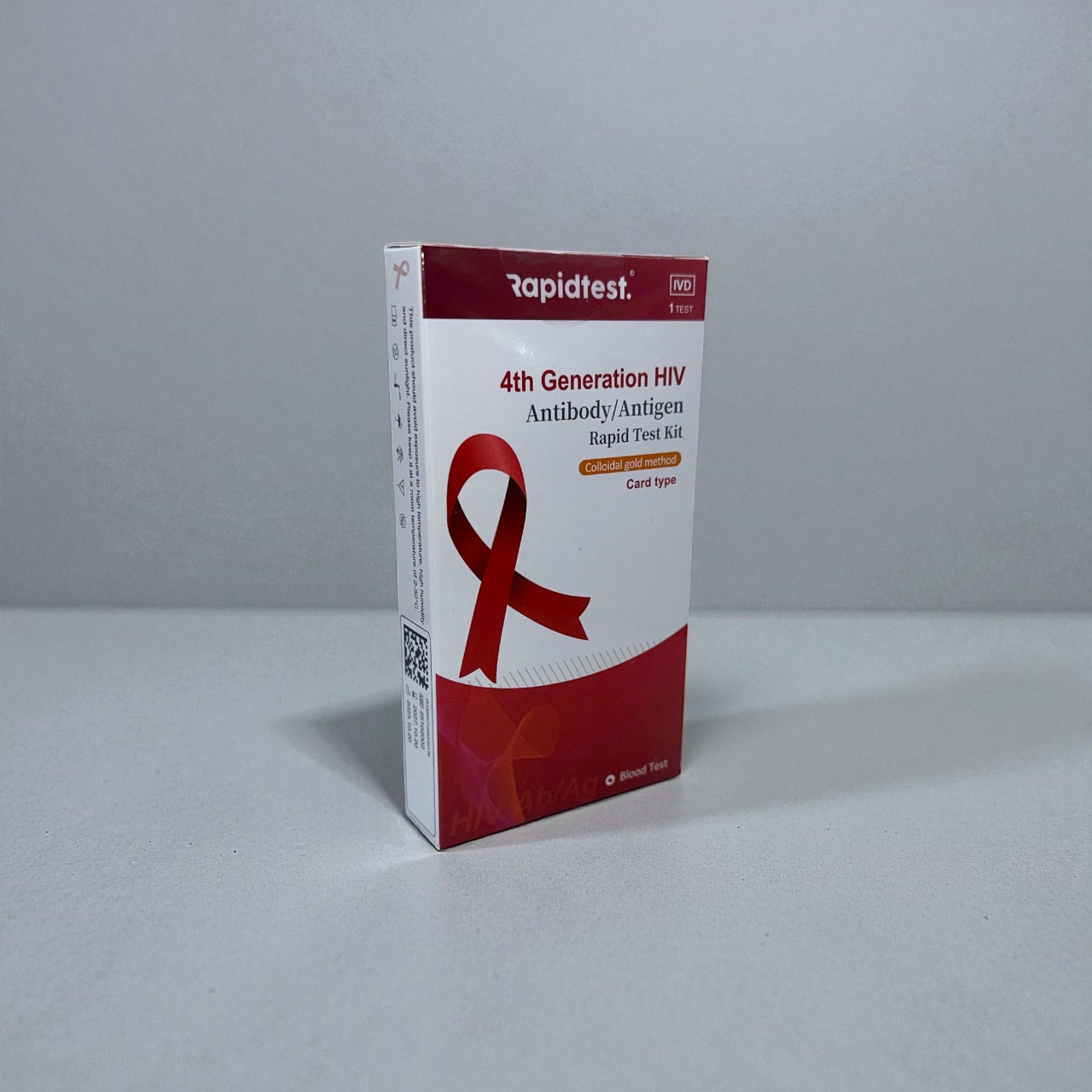 RapidTest - HIV 4th Gen at Home Testing Kit - Results in 15 mins - 99.8% Accurate