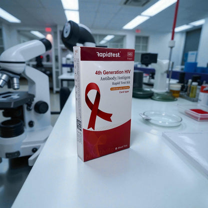 RapidTest - HIV 4th Gen at Home Testing Kit - Results in 15 mins - 99.8% Accurate