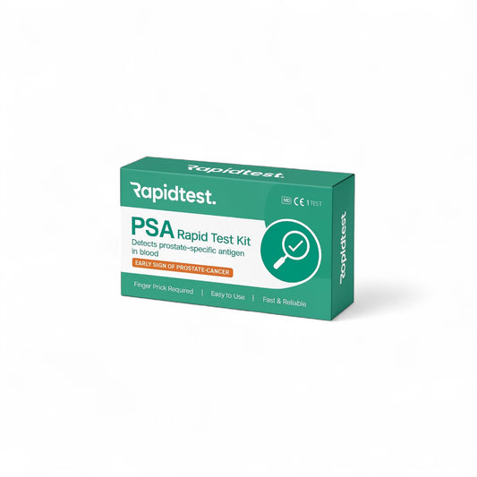 PSA RapidTest: Results at home in 10 Minutes for Early Prostate Cancer Detection. 98.79% Accurate
