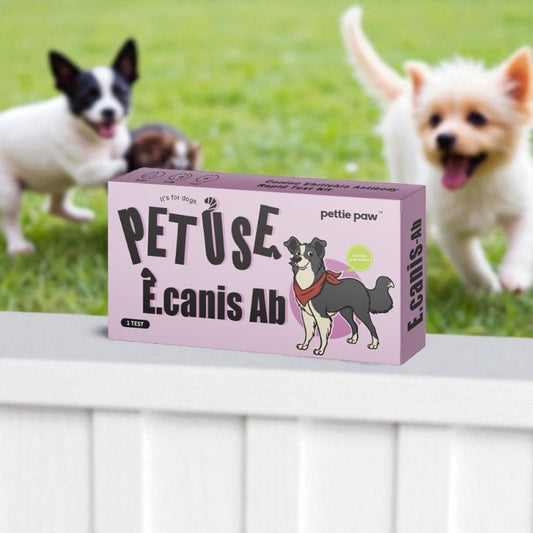 Dog Ehrlichia (Tick-Bourne Disease) Antibody RapidTest - Blood Test - Results at Home without Vets