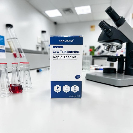 At-Home Low Testosterone Rapid Test Kit - Results in 5 mins