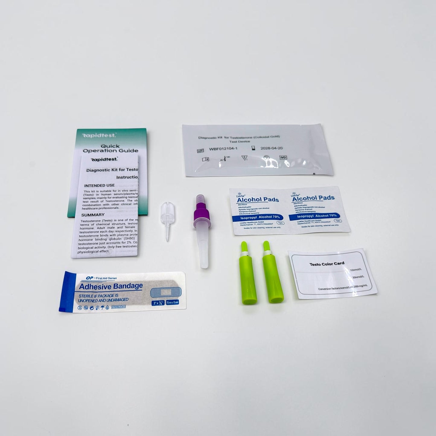 At-Home Low Testosterone Rapid Test Kit – Private Hormone Screening