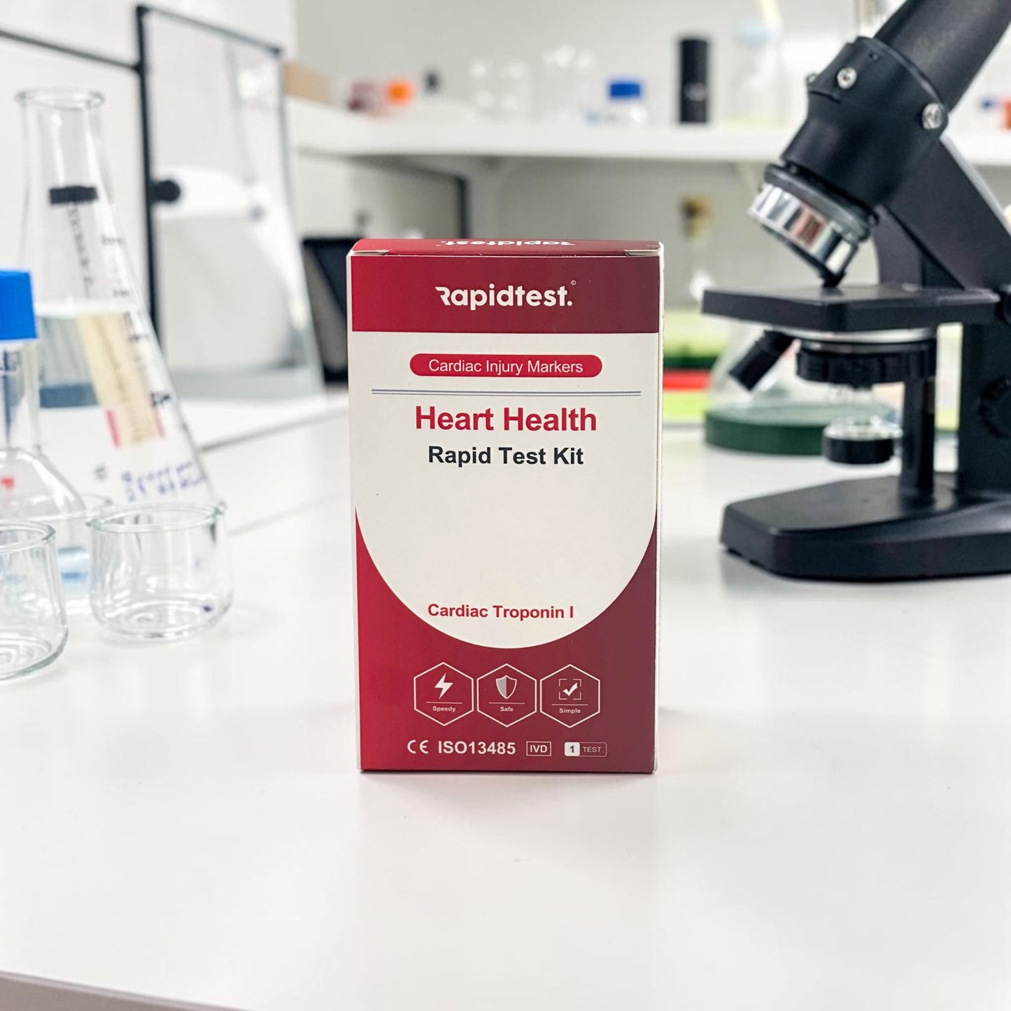 Heart Health Rapid Test – Private At-Home Screening Kit