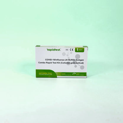 At-Home COVID-19 & Flu A/B Combo Rapid Test – Know Which Virus It Is in 15 Minutes