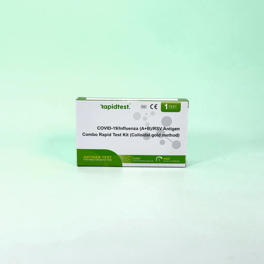 At-Home COVID-19 & Flu A/B Combo Rapid Test – Know Which Virus It Is in 15 Minutes