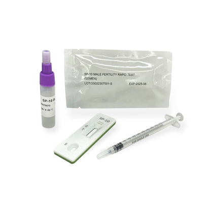 SP-10 Male Fertility Test Kit - At-Home Sperm Concentration & Fertility Screening