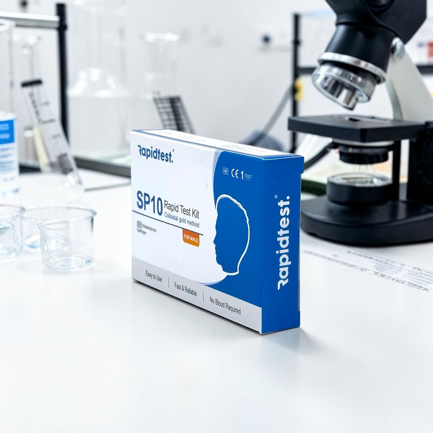 SP-10 Male Fertility Test Kit - At-Home Sperm Concentration & Fertility Screening