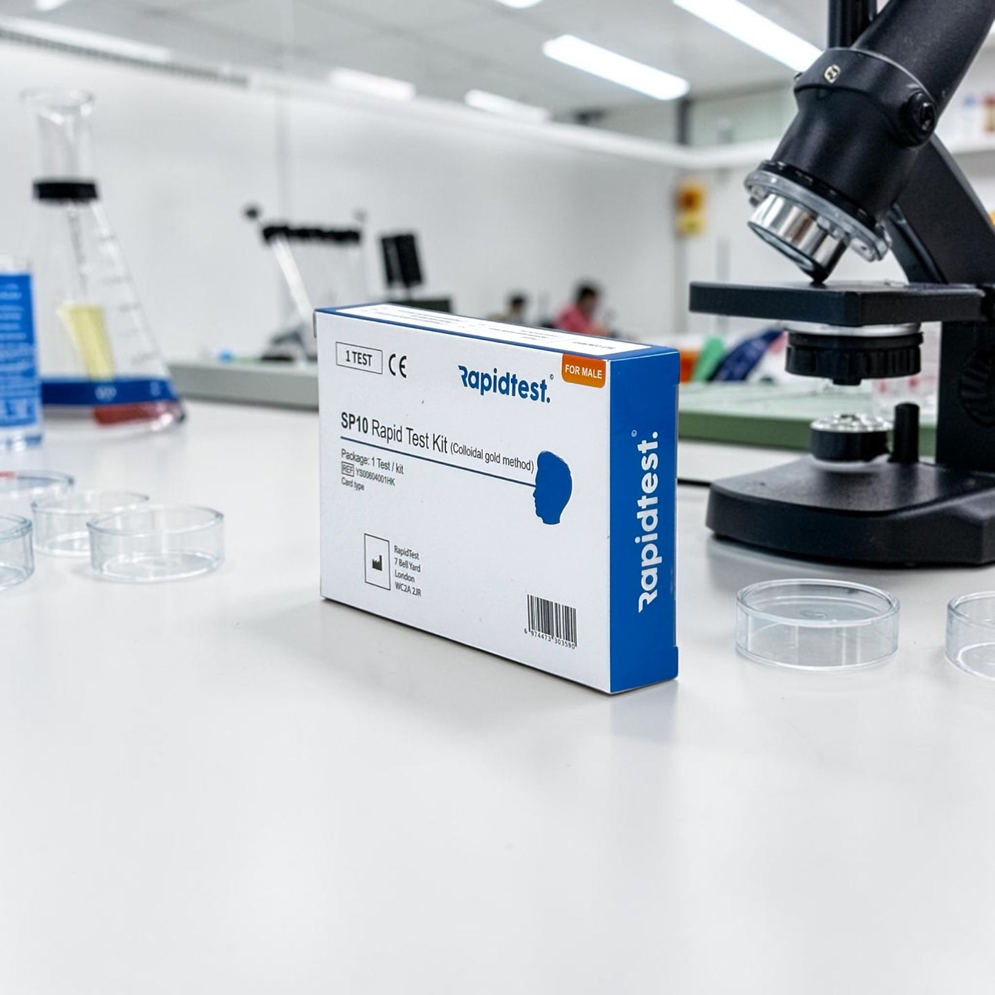 SP-10 Male Fertility Test Kit - At-Home Sperm Concentration & Fertility Screening