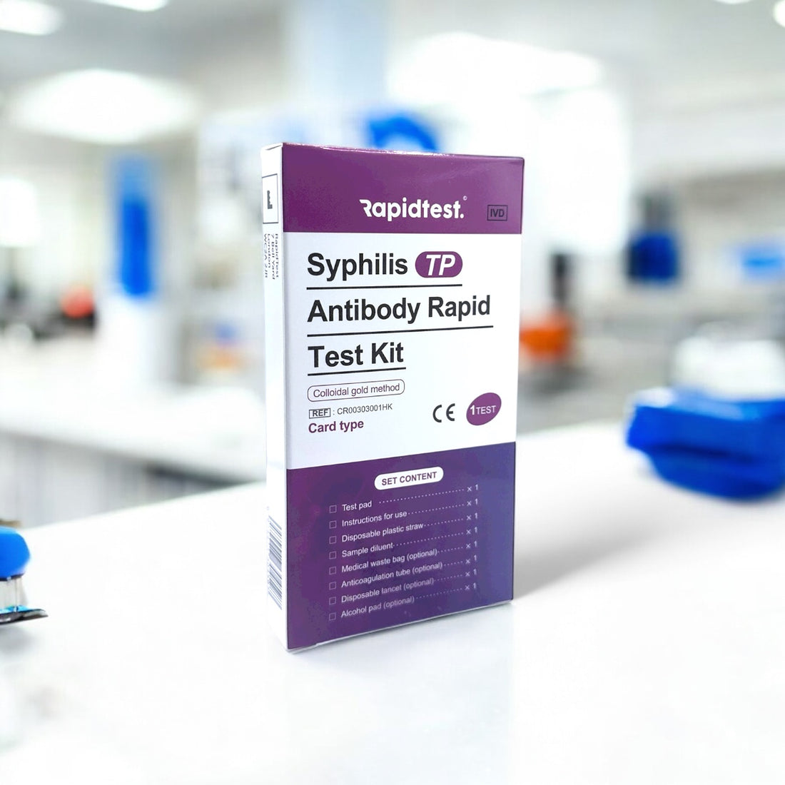 Syphilis Testing Kit Syphilis Rapid Test | At-Home Syphilis Test Kit – 15-Minute Results ...