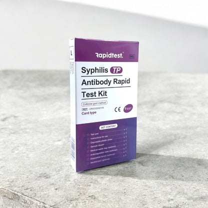 Full At-Home 4-in-1 STI Test Bundle – Chlamydia, Gonorrhoea, Syphilis & HIV