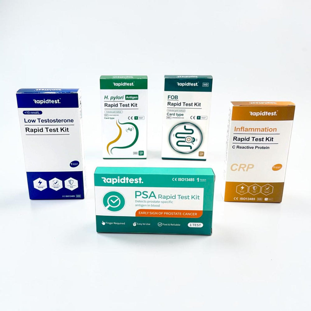 Men's Health MOT Bundle – At-Home PSA Test Kit & Self Test Health Kit