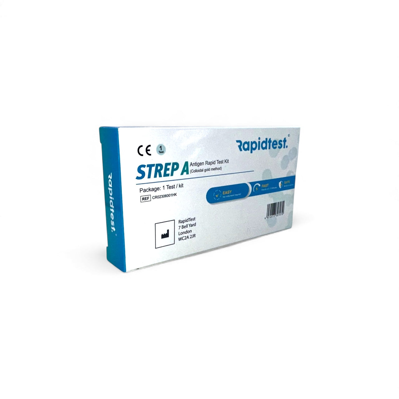At-Home STREP A Antigen Test Kit – Fast, Accurate Results for Children in 15 Minutes